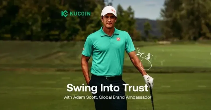 KuCoin Signs Adam Scott as First Global Brand Ambassador